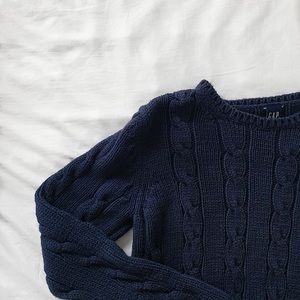 GAP navy knitted sweater